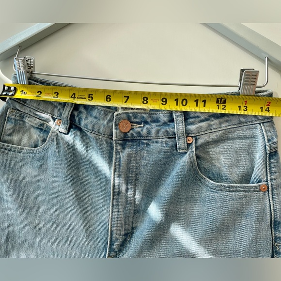 Size 28 | Abrand A 94 High Waisted Straight Jean - Picture 11 of 16